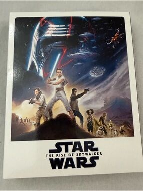 Star Wars: The Rise of Skywalker 4K Ultra HD+DVD+Bonus Footage+Gallery Book